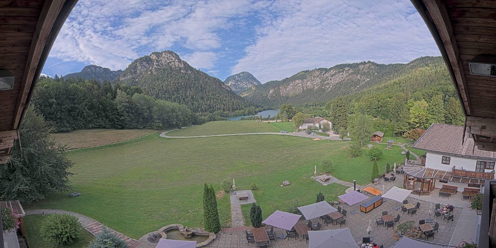 Archiv Foto Webcam Bad Reichenhall: Hotel Seeblick am Thumsee