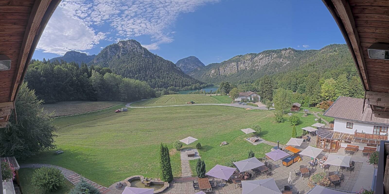 Archiv Foto Webcam Bad Reichenhall: Hotel Seeblick am Thumsee