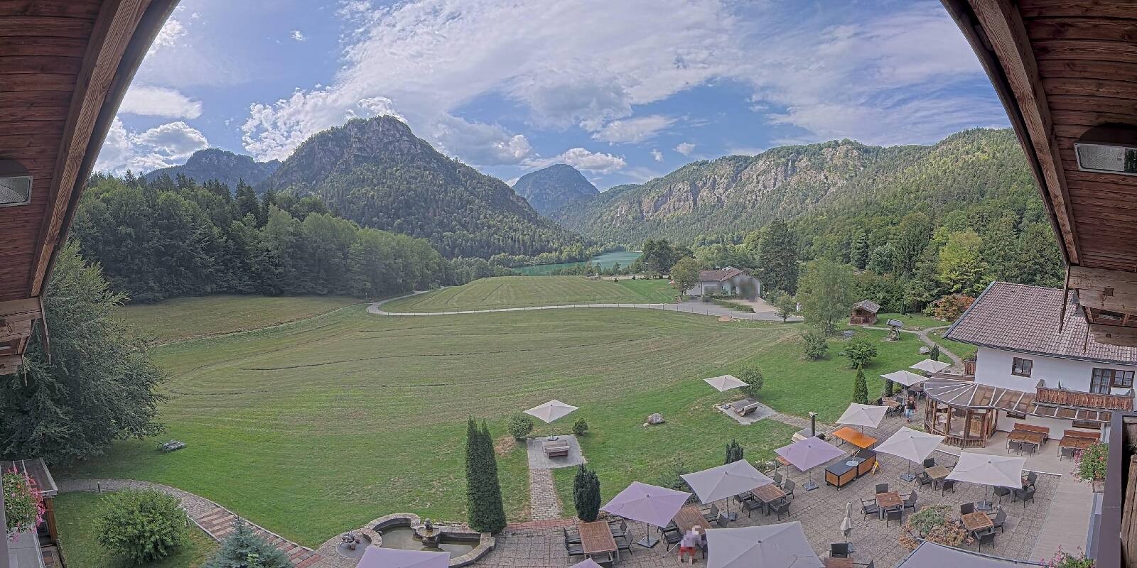 Archiv Foto Webcam Bad Reichenhall: Hotel Seeblick am Thumsee