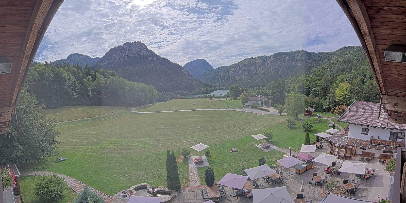 Archiv Foto Webcam Bad Reichenhall: Hotel Seeblick am Thumsee