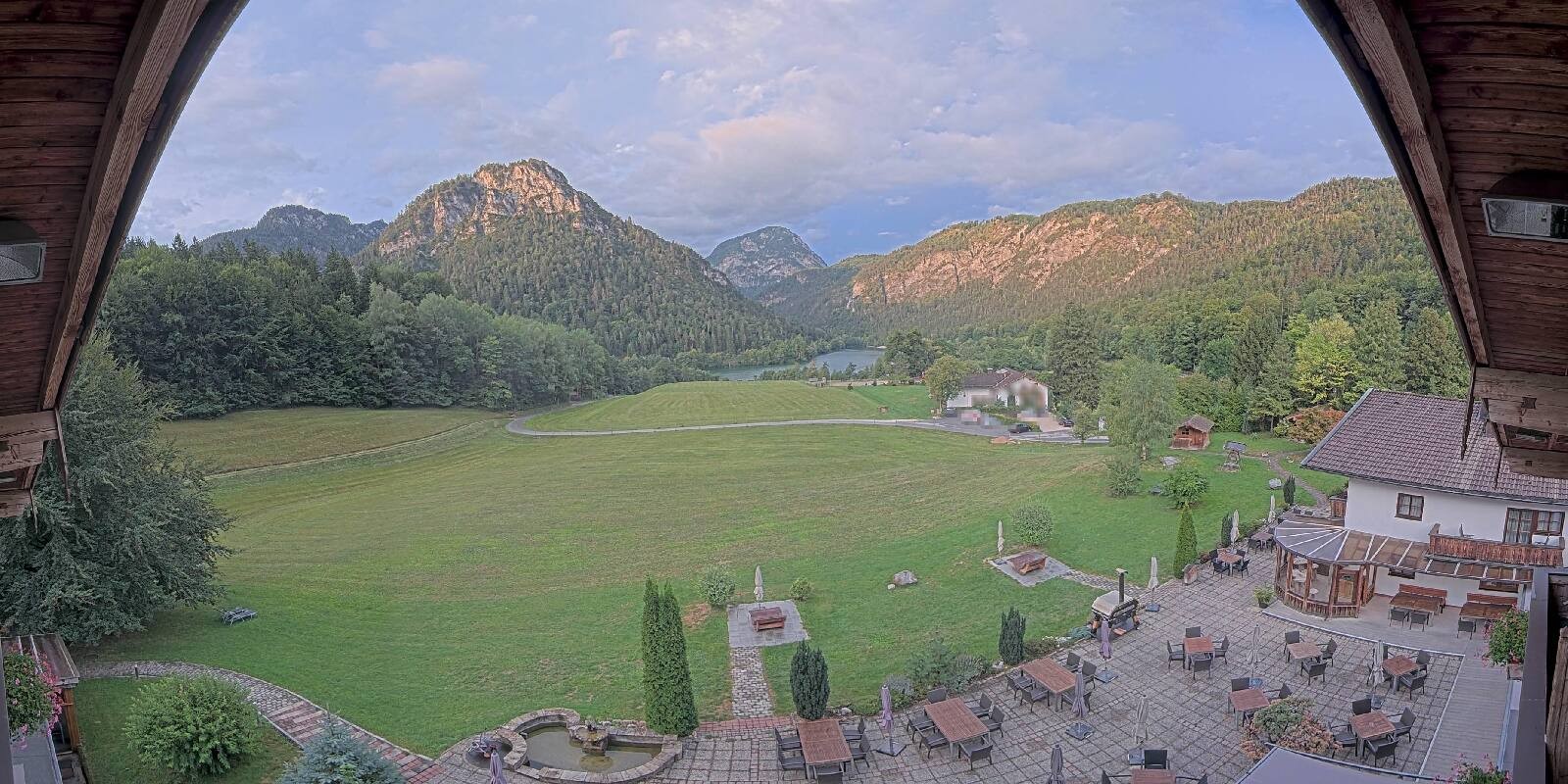 Archiv Foto Webcam Bad Reichenhall: Hotel Seeblick am Thumsee