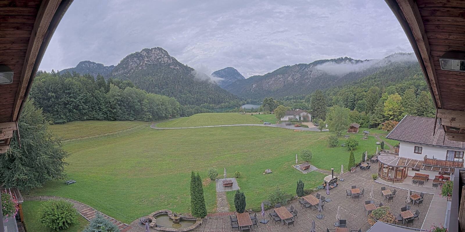Archiv Foto Webcam Bad Reichenhall: Hotel Seeblick am Thumsee