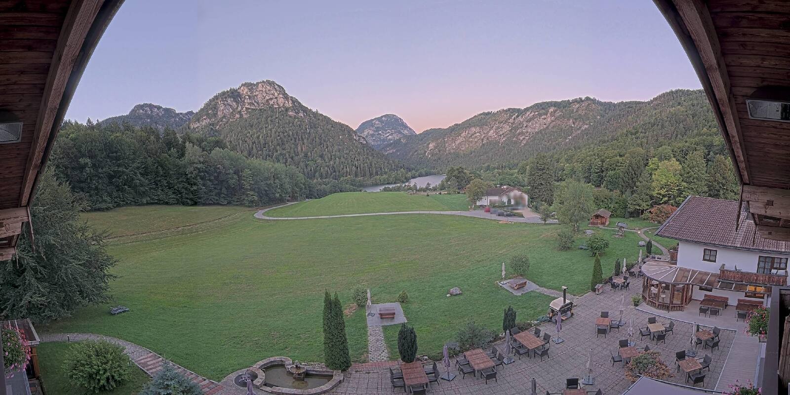 Archiv Foto Webcam Bad Reichenhall: Hotel Seeblick am Thumsee