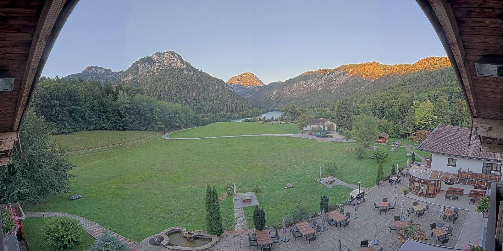 Archiv Foto Webcam Bad Reichenhall: Hotel Seeblick am Thumsee
