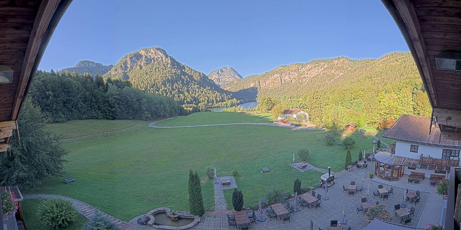 Archiv Foto Webcam Bad Reichenhall: Hotel Seeblick am Thumsee