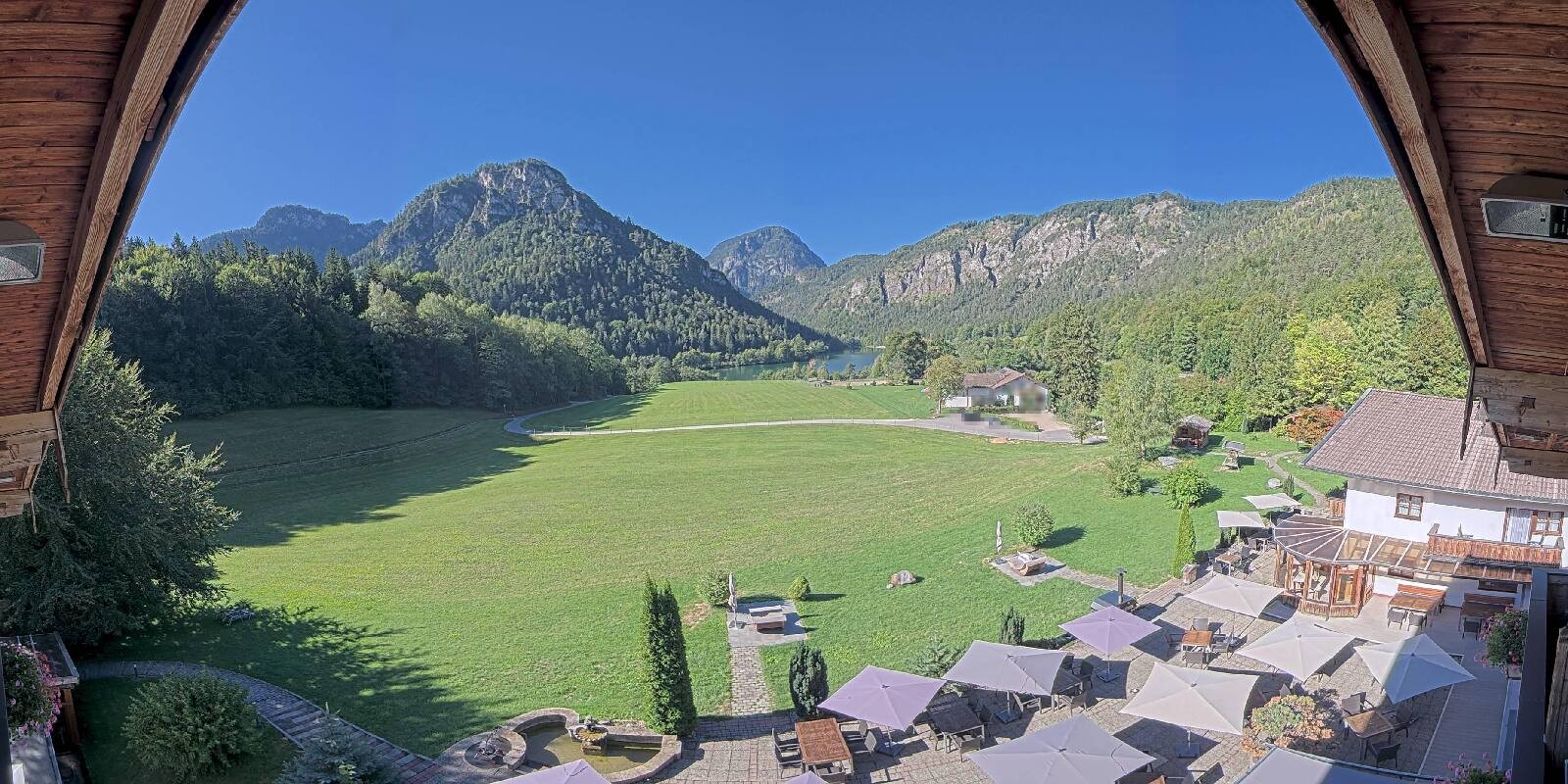 Archiv Foto Webcam Bad Reichenhall: Hotel Seeblick am Thumsee