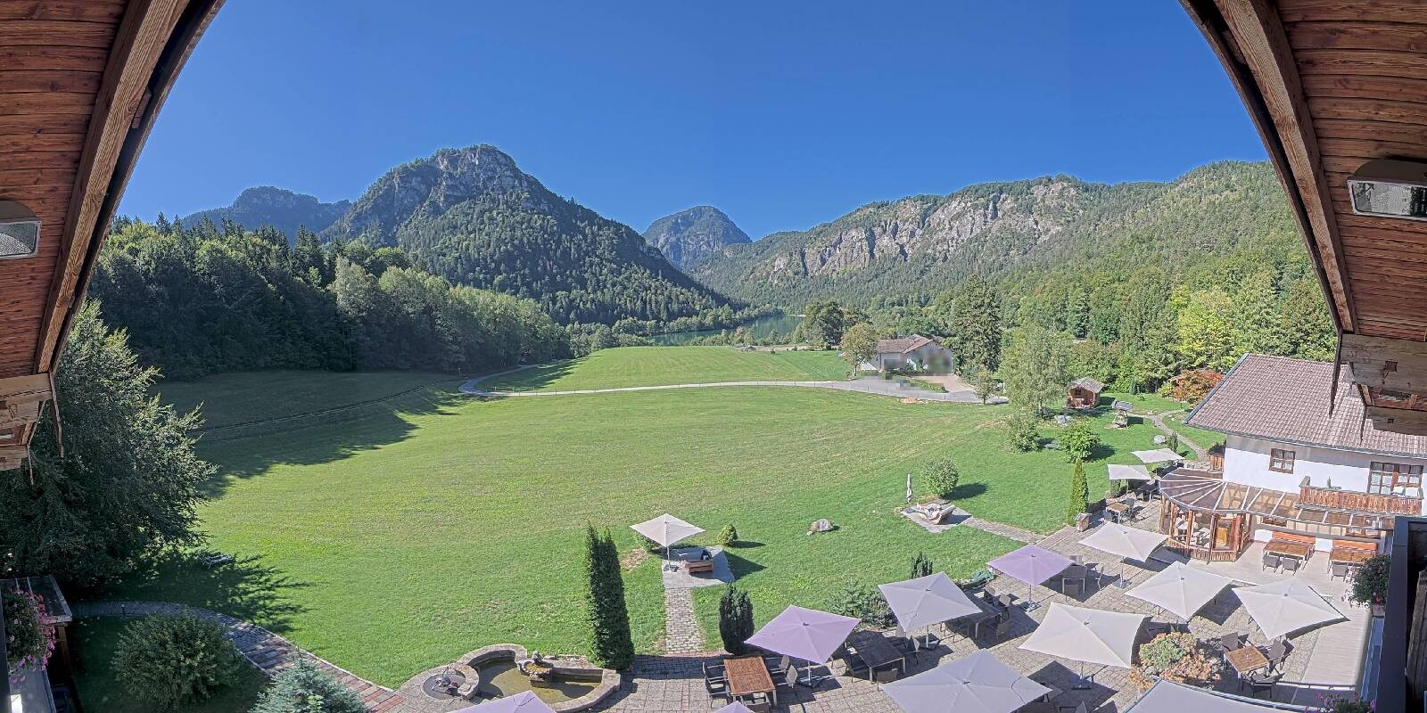 Archiv Foto Webcam Bad Reichenhall: Hotel Seeblick am Thumsee