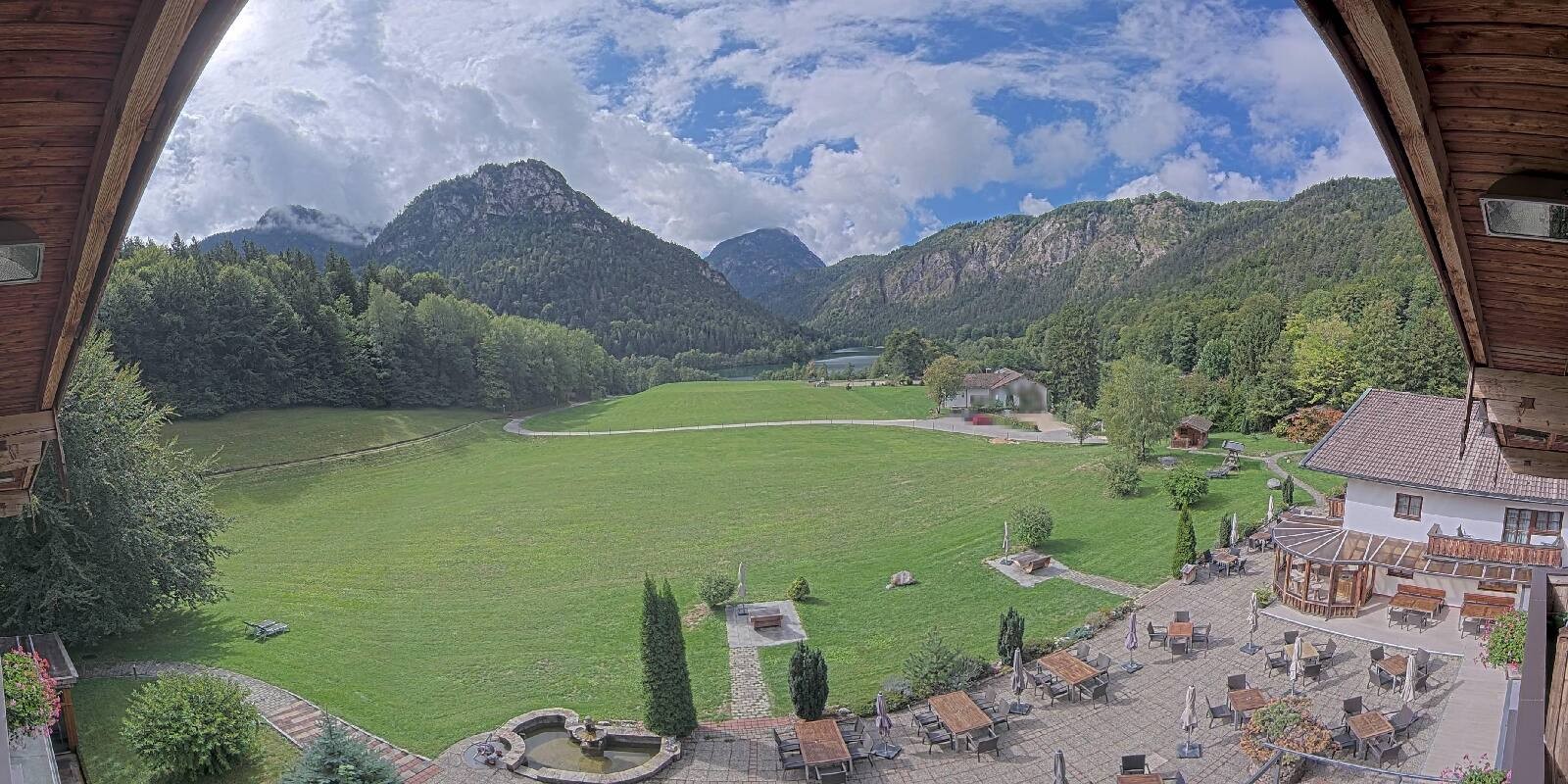 Archiv Foto Webcam Bad Reichenhall: Hotel Seeblick am Thumsee