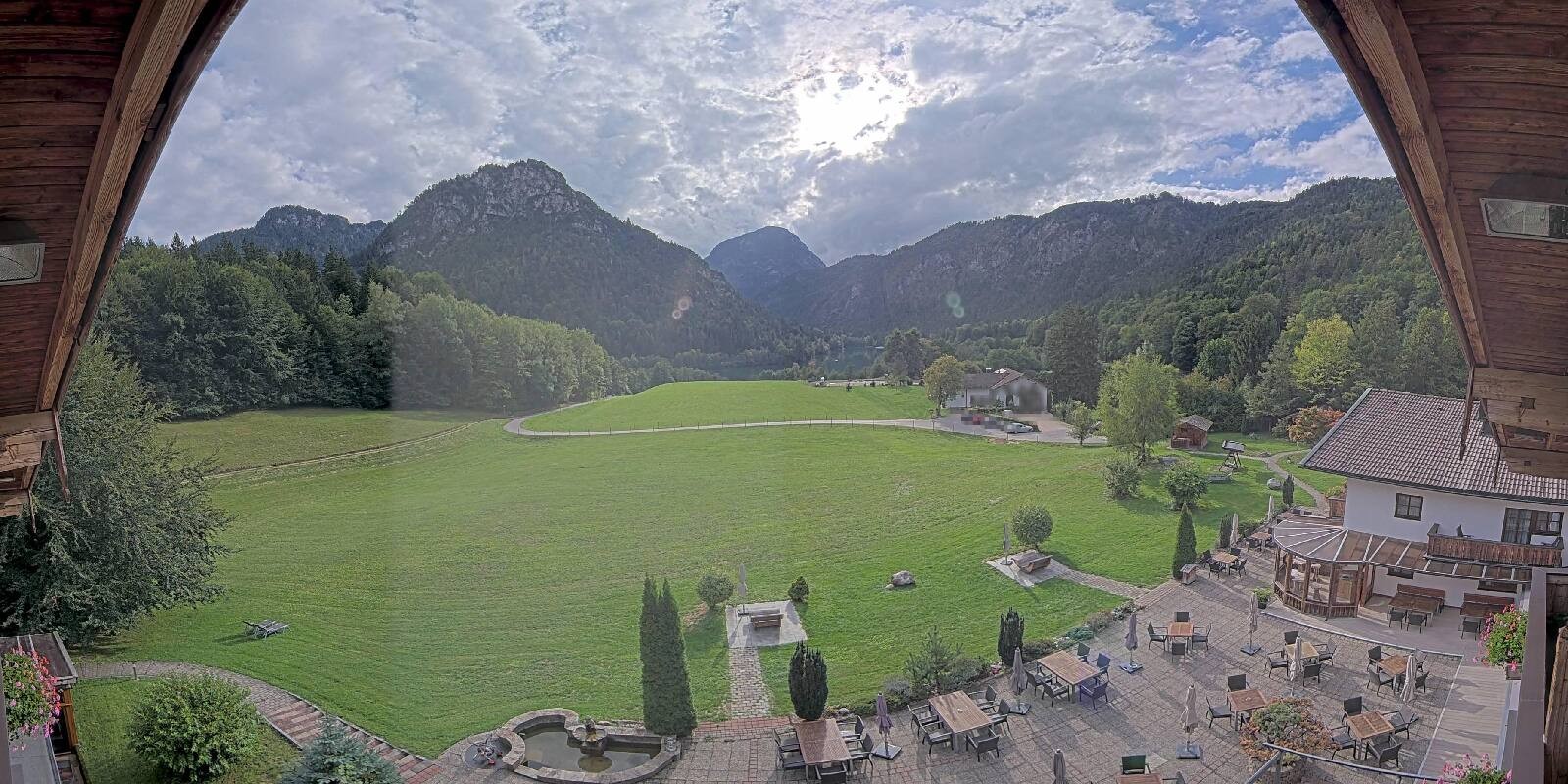 Archiv Foto Webcam Bad Reichenhall: Hotel Seeblick am Thumsee