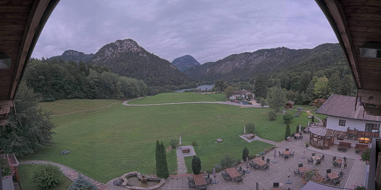 Archiv Foto Webcam Bad Reichenhall: Hotel Seeblick am Thumsee
