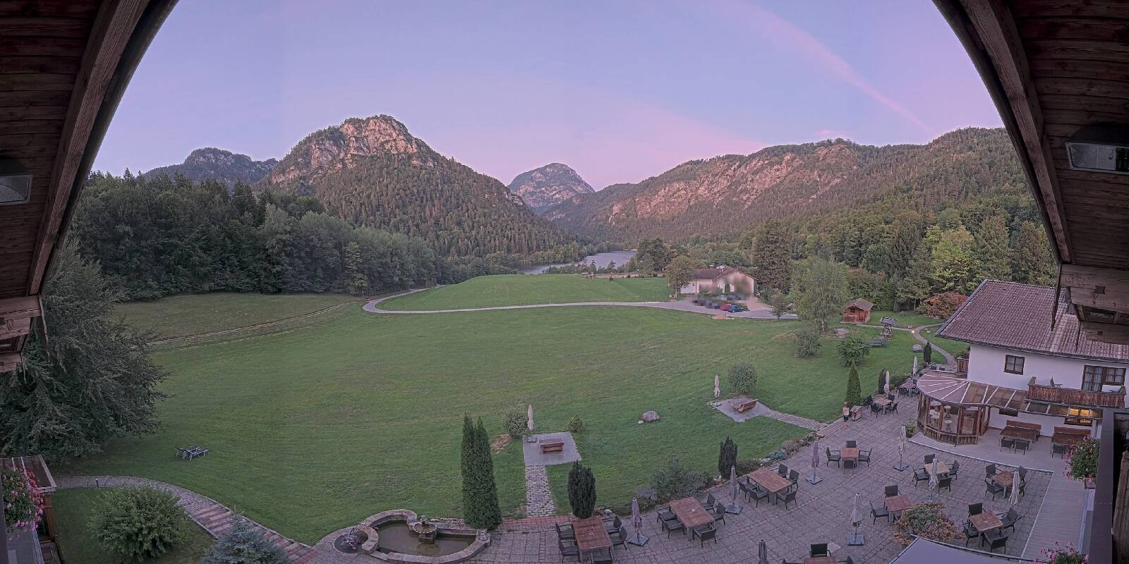 Archiv Foto Webcam Bad Reichenhall: Hotel Seeblick am Thumsee