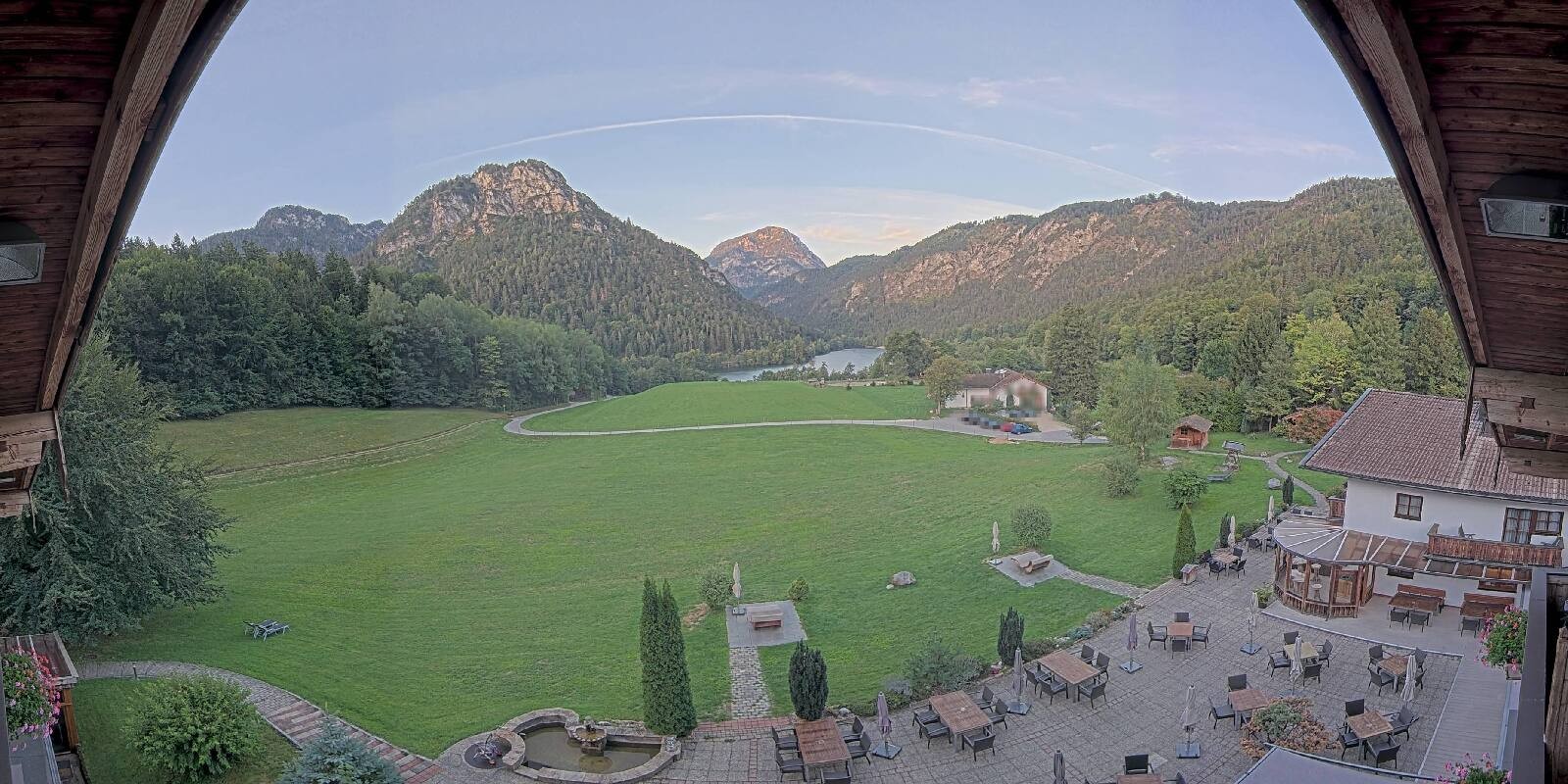 Archiv Foto Webcam Bad Reichenhall: Hotel Seeblick am Thumsee