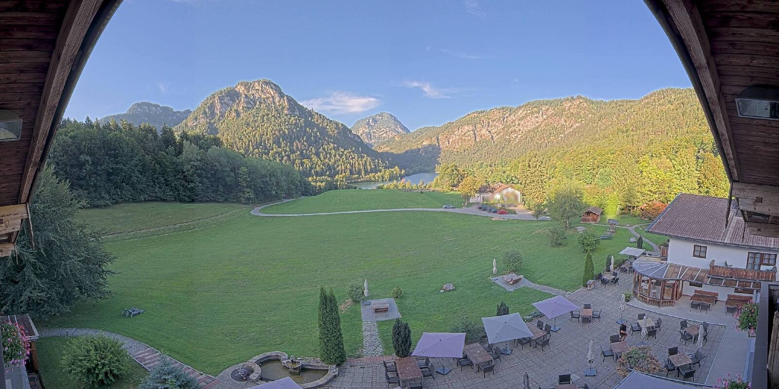 Archiv Foto Webcam Bad Reichenhall: Hotel Seeblick am Thumsee