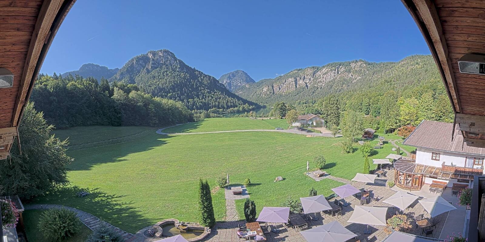 Archiv Foto Webcam Bad Reichenhall: Hotel Seeblick am Thumsee