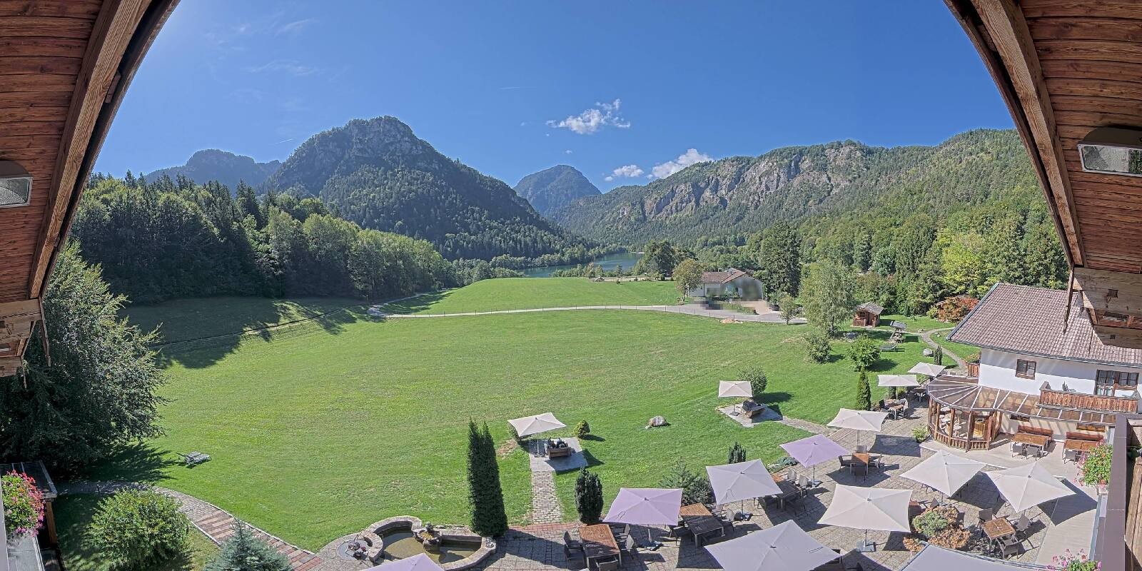 Archiv Foto Webcam Bad Reichenhall: Hotel Seeblick am Thumsee