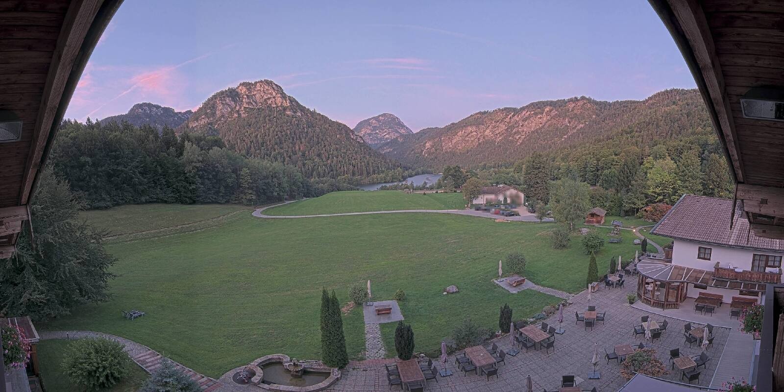 Archiv Foto Webcam Bad Reichenhall: Hotel Seeblick am Thumsee