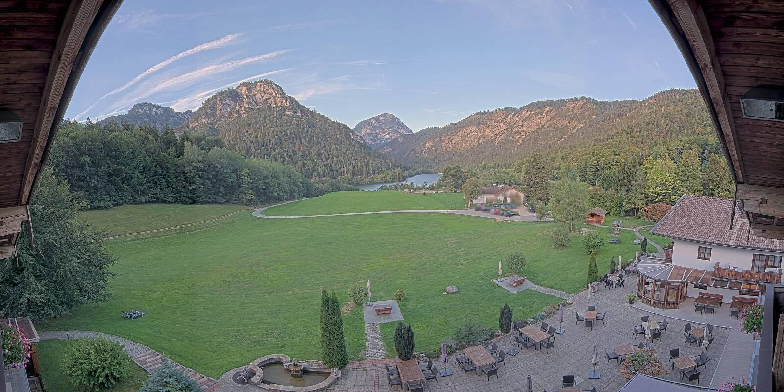 Archiv Foto Webcam Bad Reichenhall: Hotel Seeblick am Thumsee