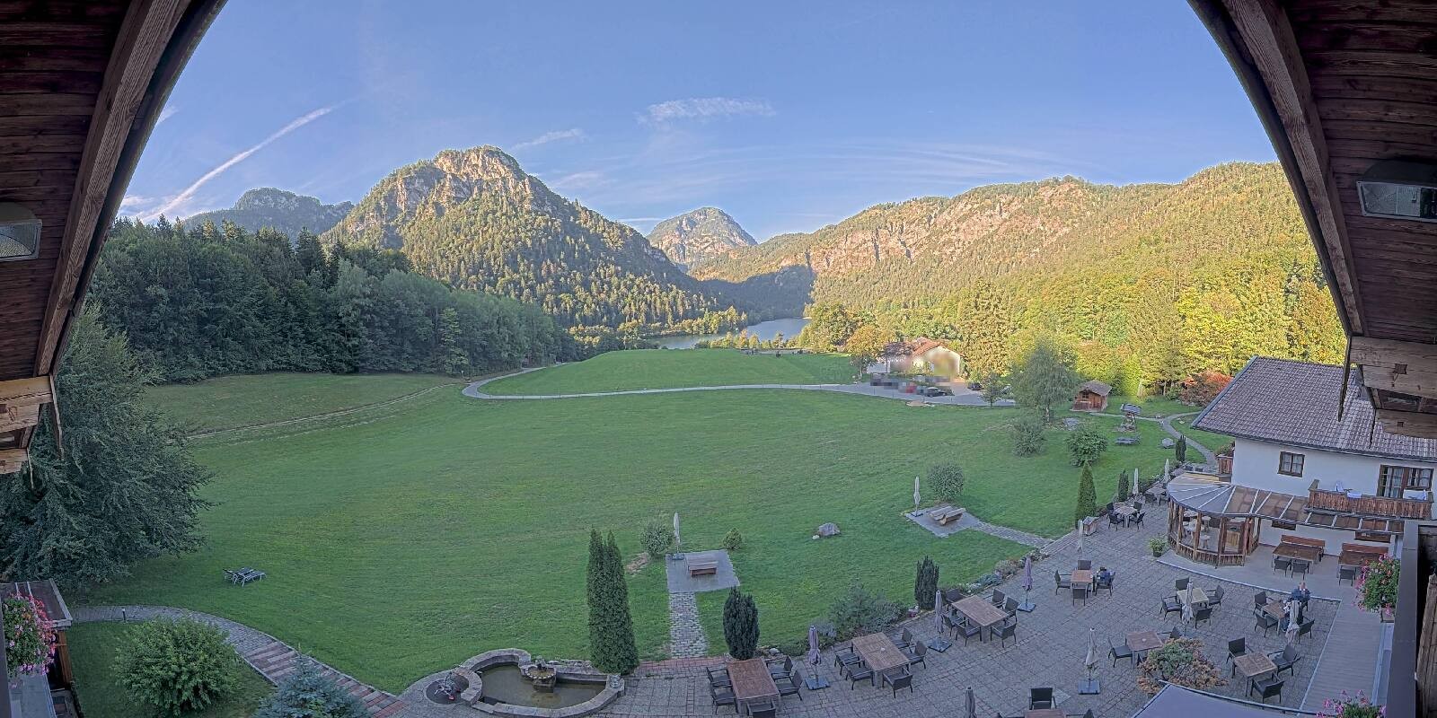 Archiv Foto Webcam Bad Reichenhall: Hotel Seeblick am Thumsee