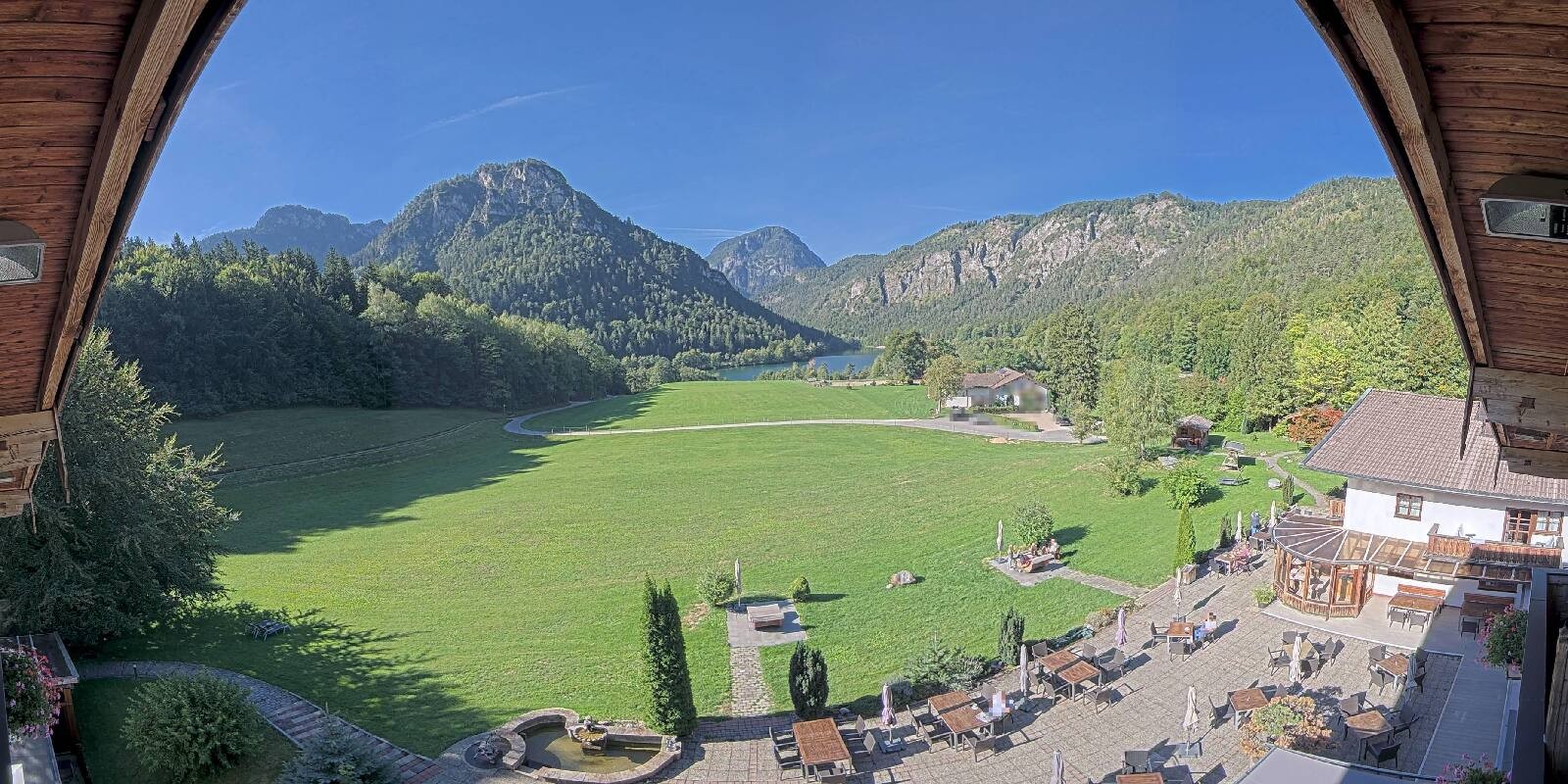 Archiv Foto Webcam Bad Reichenhall: Hotel Seeblick am Thumsee