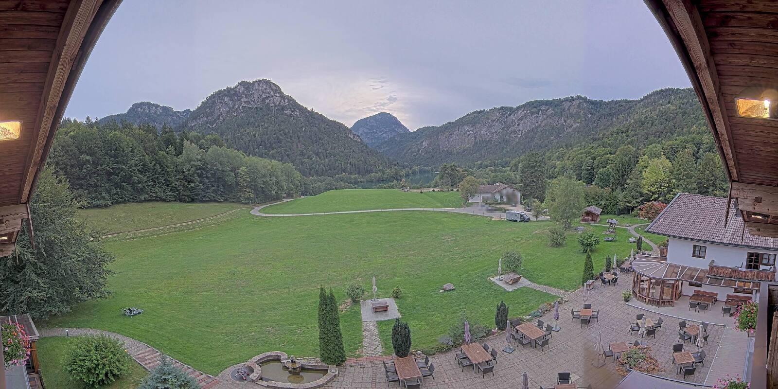 Archiv Foto Webcam Bad Reichenhall: Hotel Seeblick am Thumsee