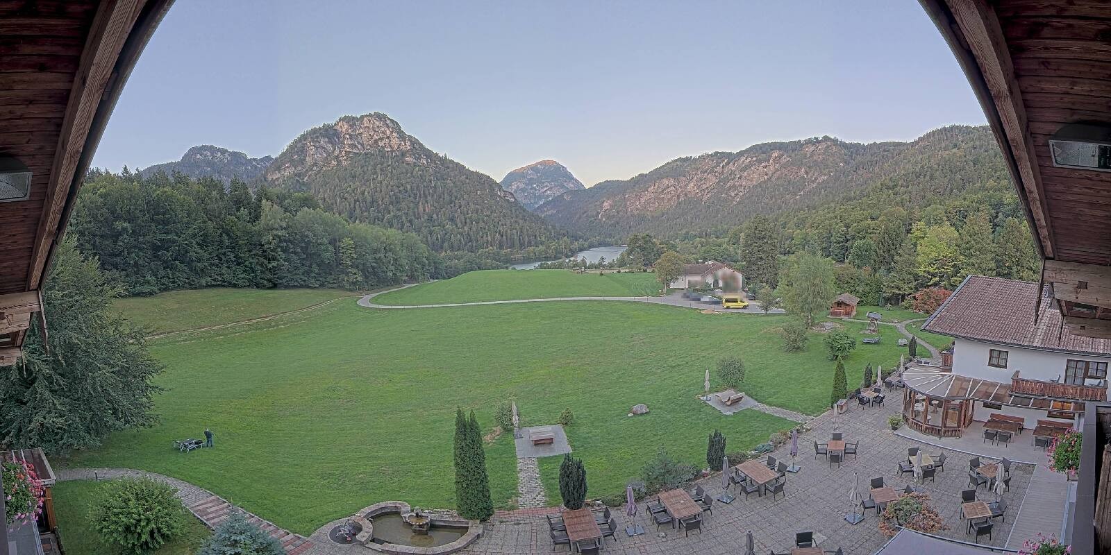 Archiv Foto Webcam Bad Reichenhall: Hotel Seeblick am Thumsee