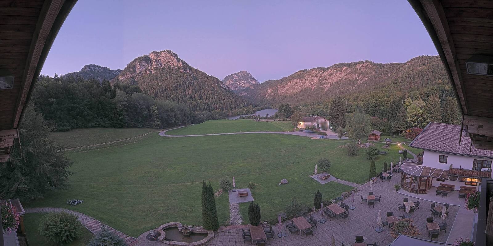 Archiv Foto Webcam Bad Reichenhall: Hotel Seeblick am Thumsee
