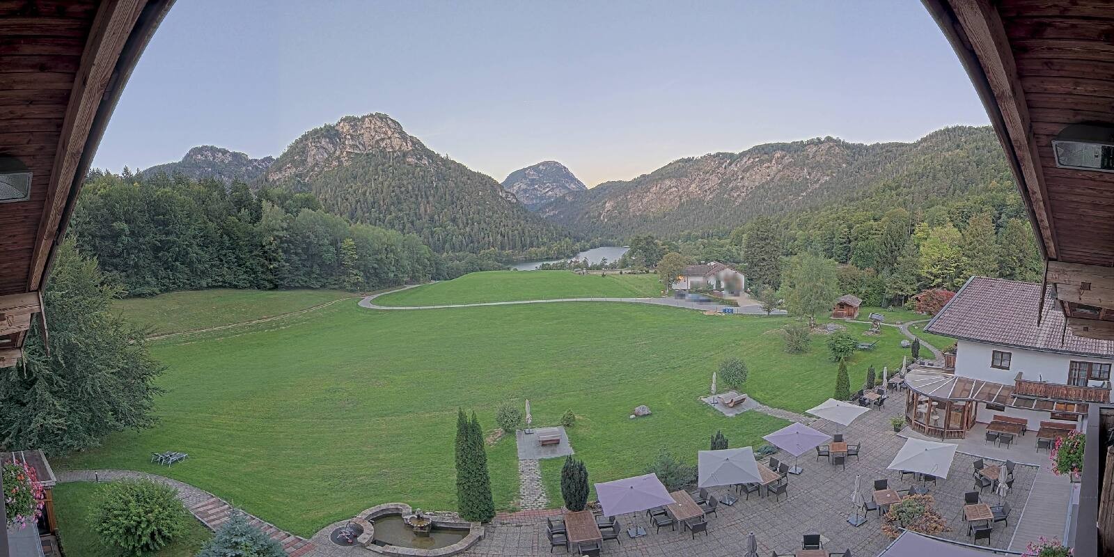 Archiv Foto Webcam Bad Reichenhall: Hotel Seeblick am Thumsee