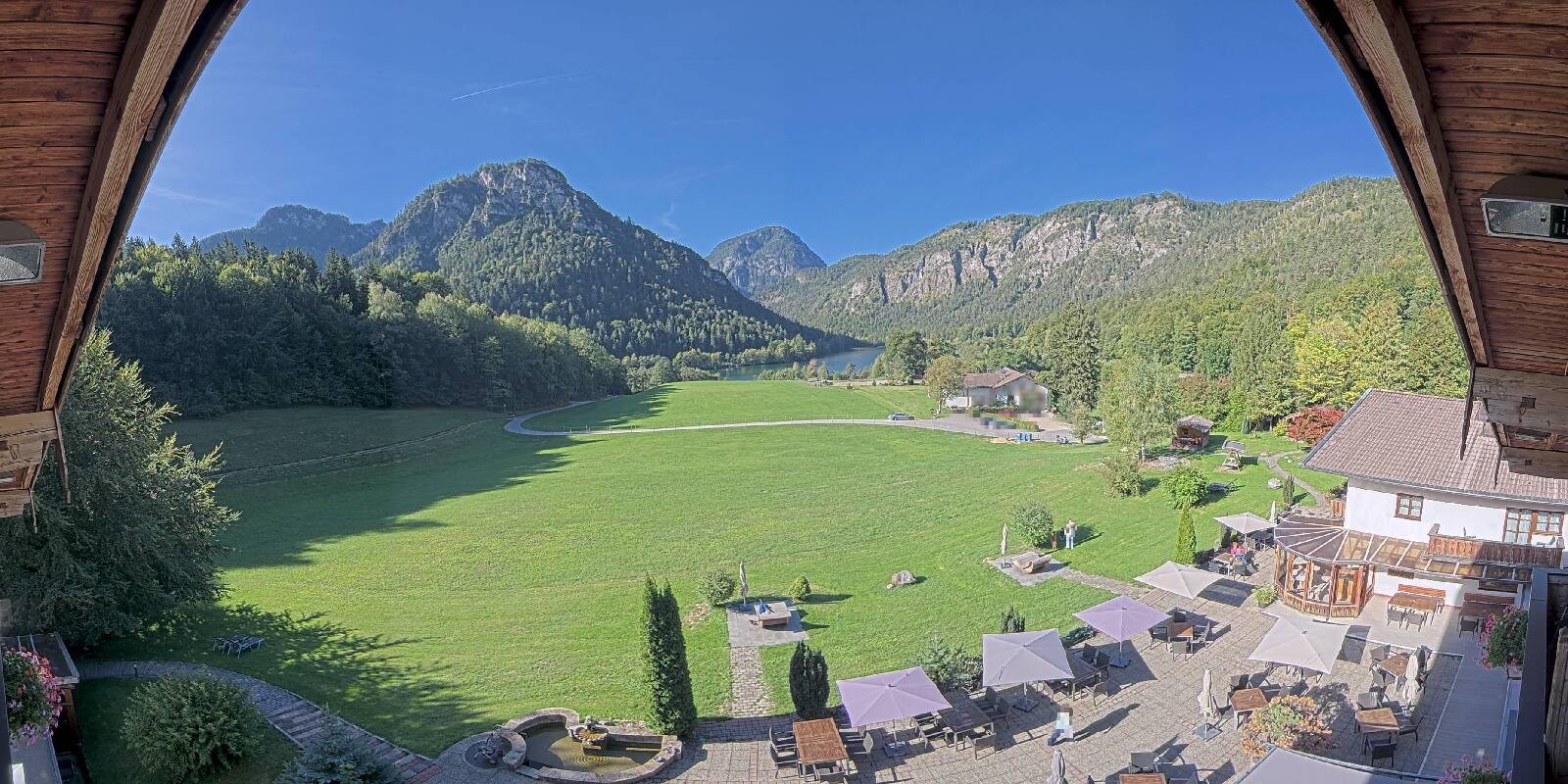 Archiv Foto Webcam Bad Reichenhall: Hotel Seeblick am Thumsee