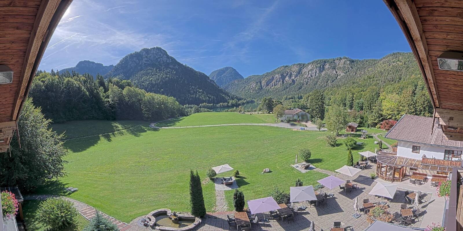 Archiv Foto Webcam Bad Reichenhall: Hotel Seeblick am Thumsee