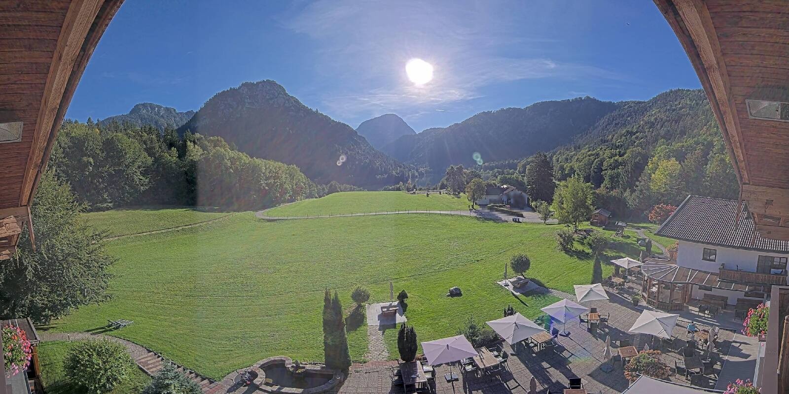 Archiv Foto Webcam Bad Reichenhall: Hotel Seeblick am Thumsee