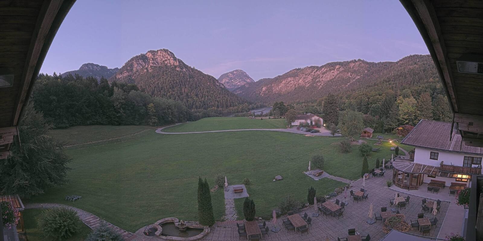 Archiv Foto Webcam Bad Reichenhall: Hotel Seeblick am Thumsee