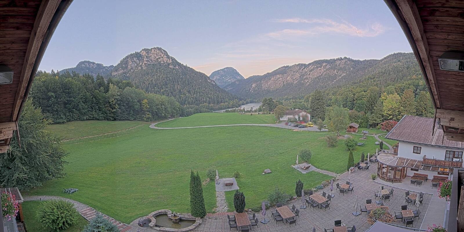 Archiv Foto Webcam Bad Reichenhall: Hotel Seeblick am Thumsee