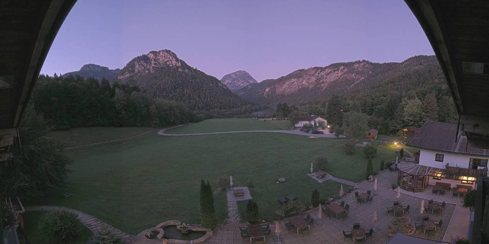 Archiv Foto Webcam Bad Reichenhall: Hotel Seeblick am Thumsee
