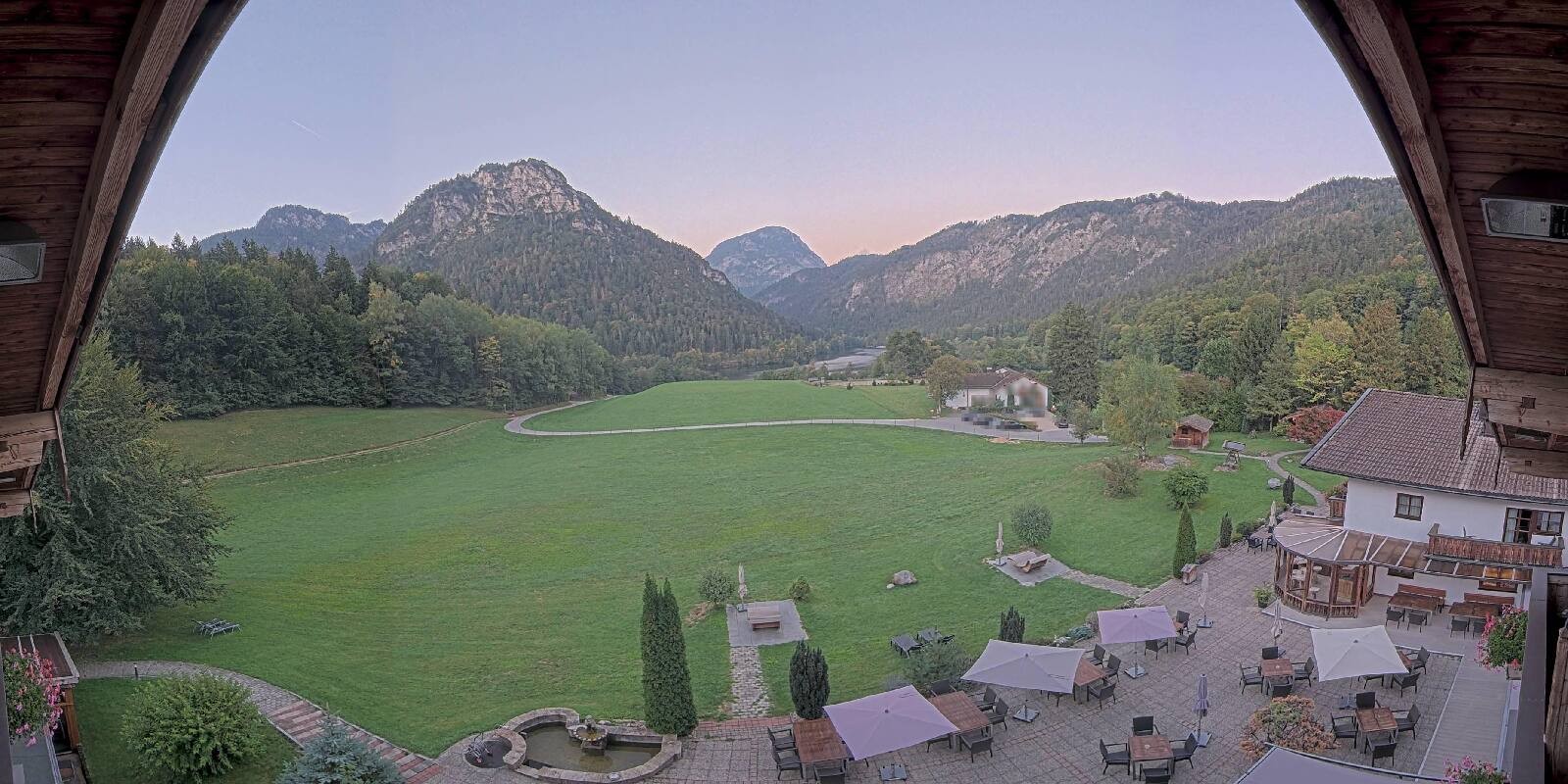 Archiv Foto Webcam Bad Reichenhall: Hotel Seeblick am Thumsee