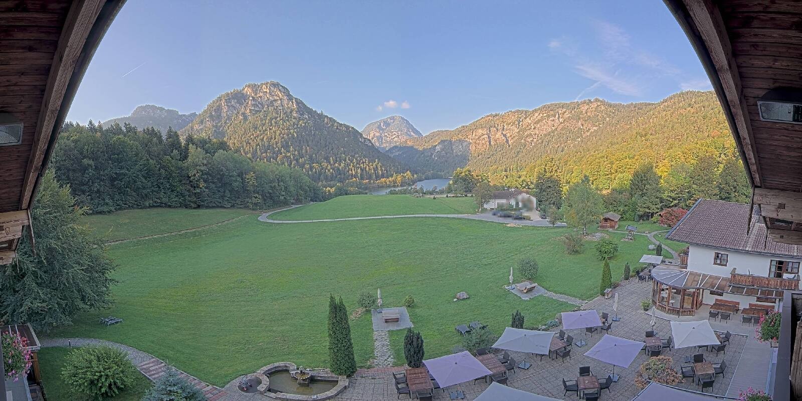 Archiv Foto Webcam Bad Reichenhall: Hotel Seeblick am Thumsee