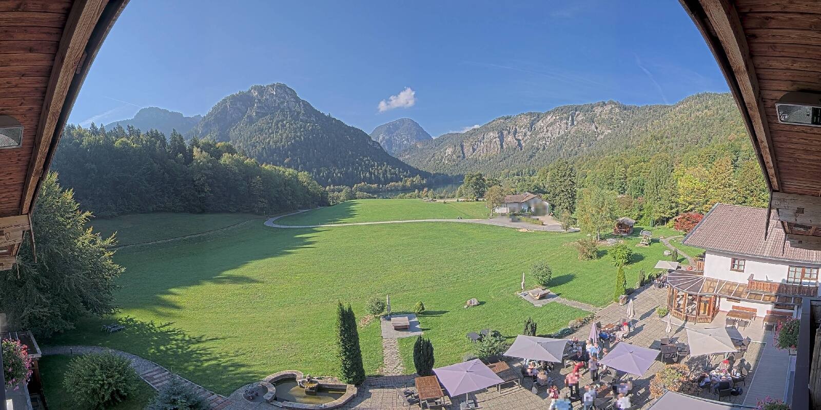 Archiv Foto Webcam Bad Reichenhall: Hotel Seeblick am Thumsee