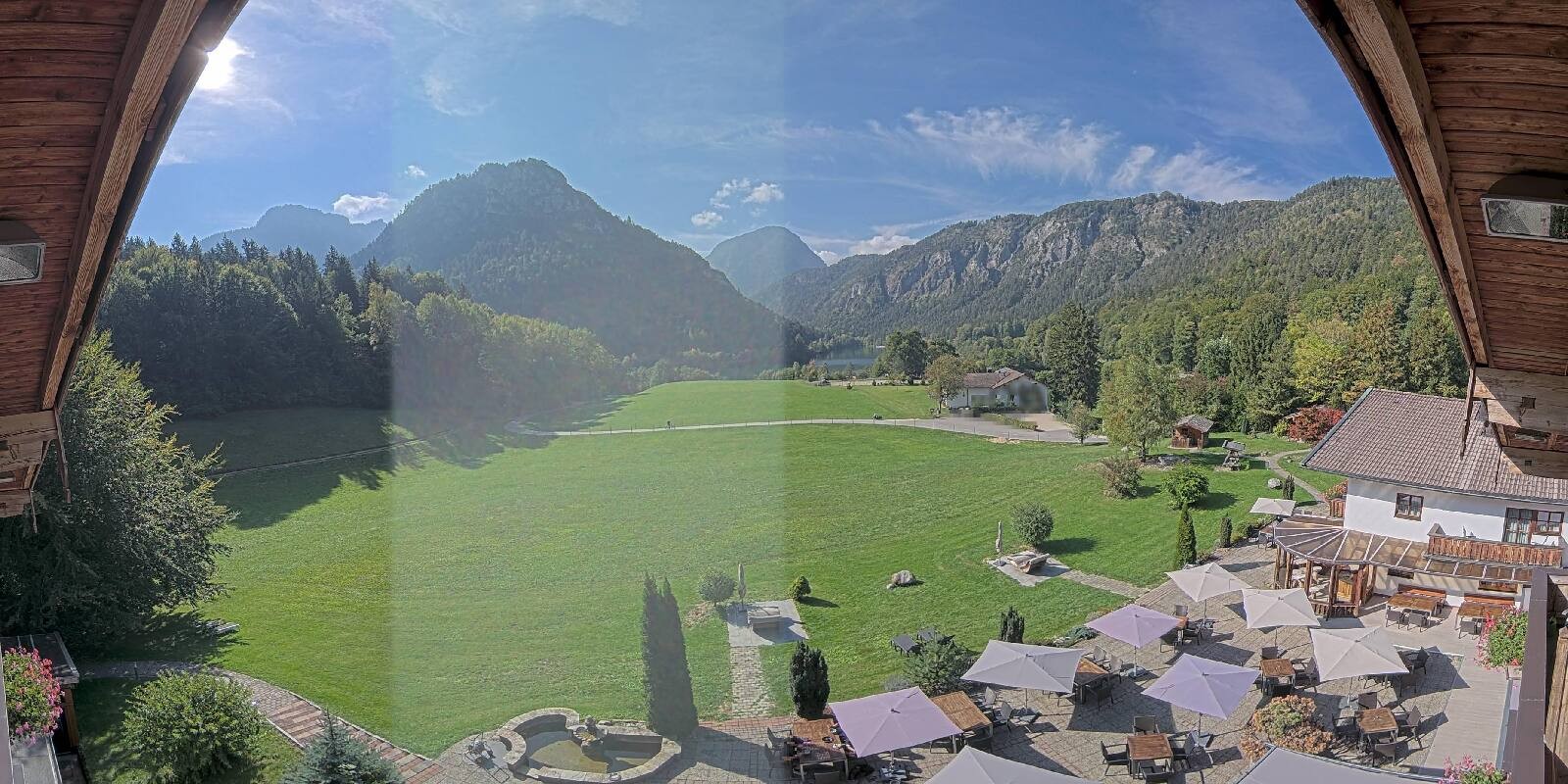Archiv Foto Webcam Bad Reichenhall: Hotel Seeblick am Thumsee
