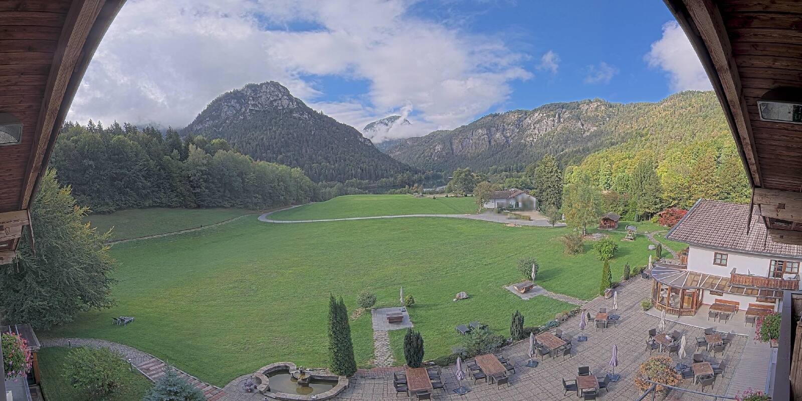 Archiv Foto Webcam Bad Reichenhall: Hotel Seeblick am Thumsee
