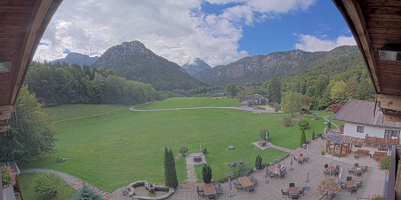 Archiv Foto Webcam Bad Reichenhall: Hotel Seeblick am Thumsee