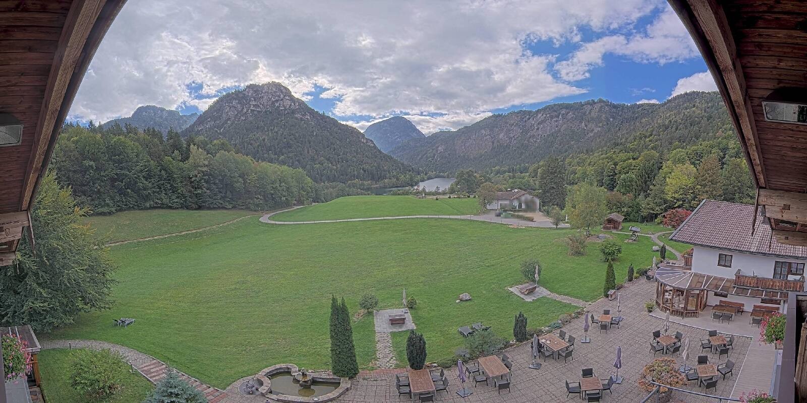 Archiv Foto Webcam Bad Reichenhall: Hotel Seeblick am Thumsee