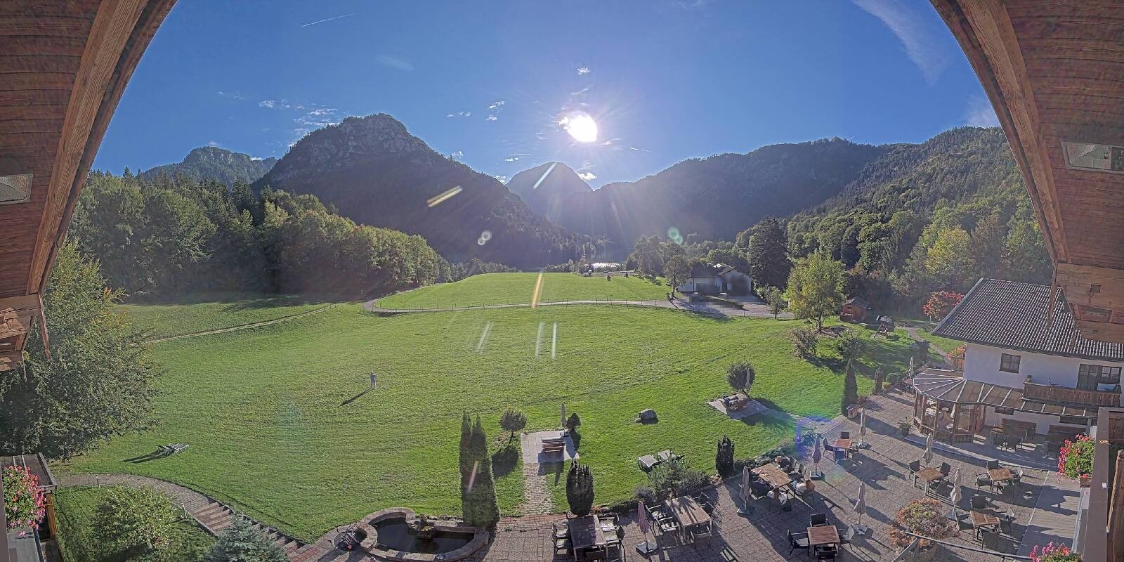 Archiv Foto Webcam Bad Reichenhall: Hotel Seeblick am Thumsee