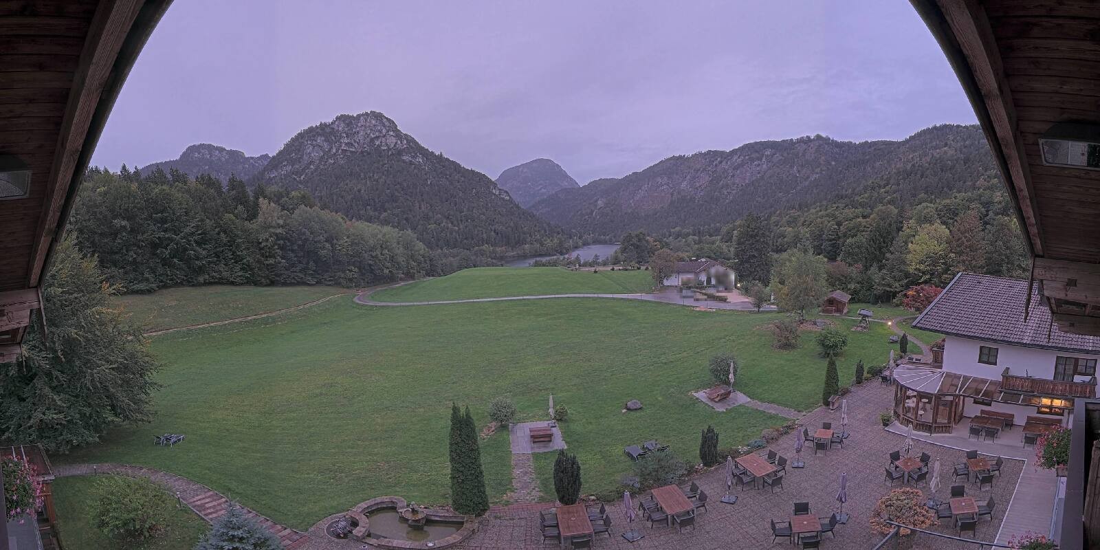 Archiv Foto Webcam Bad Reichenhall: Hotel Seeblick am Thumsee