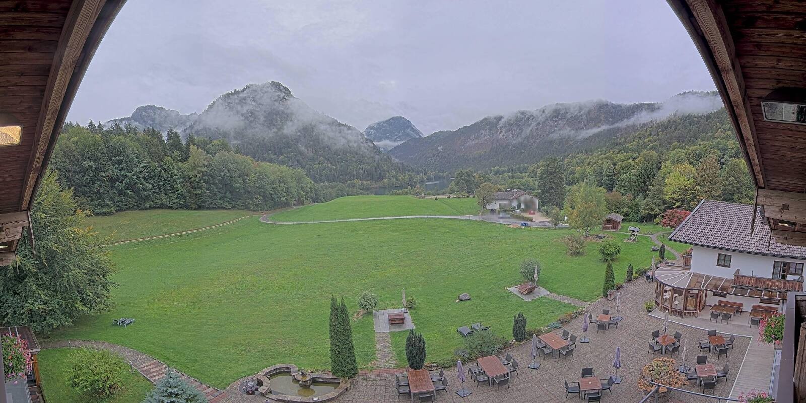 Archiv Foto Webcam Bad Reichenhall: Hotel Seeblick am Thumsee