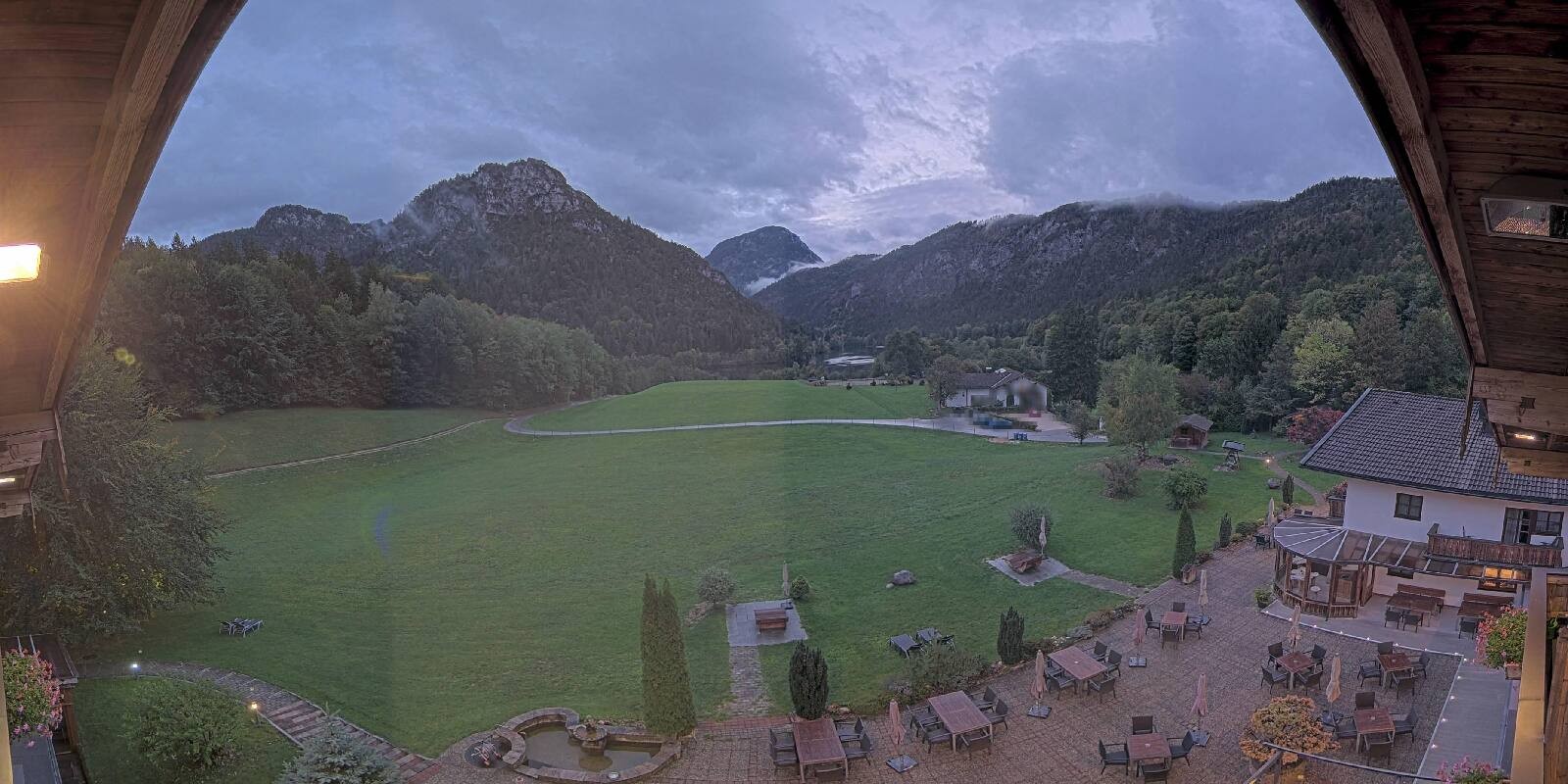 Archiv Foto Webcam Bad Reichenhall: Hotel Seeblick am Thumsee