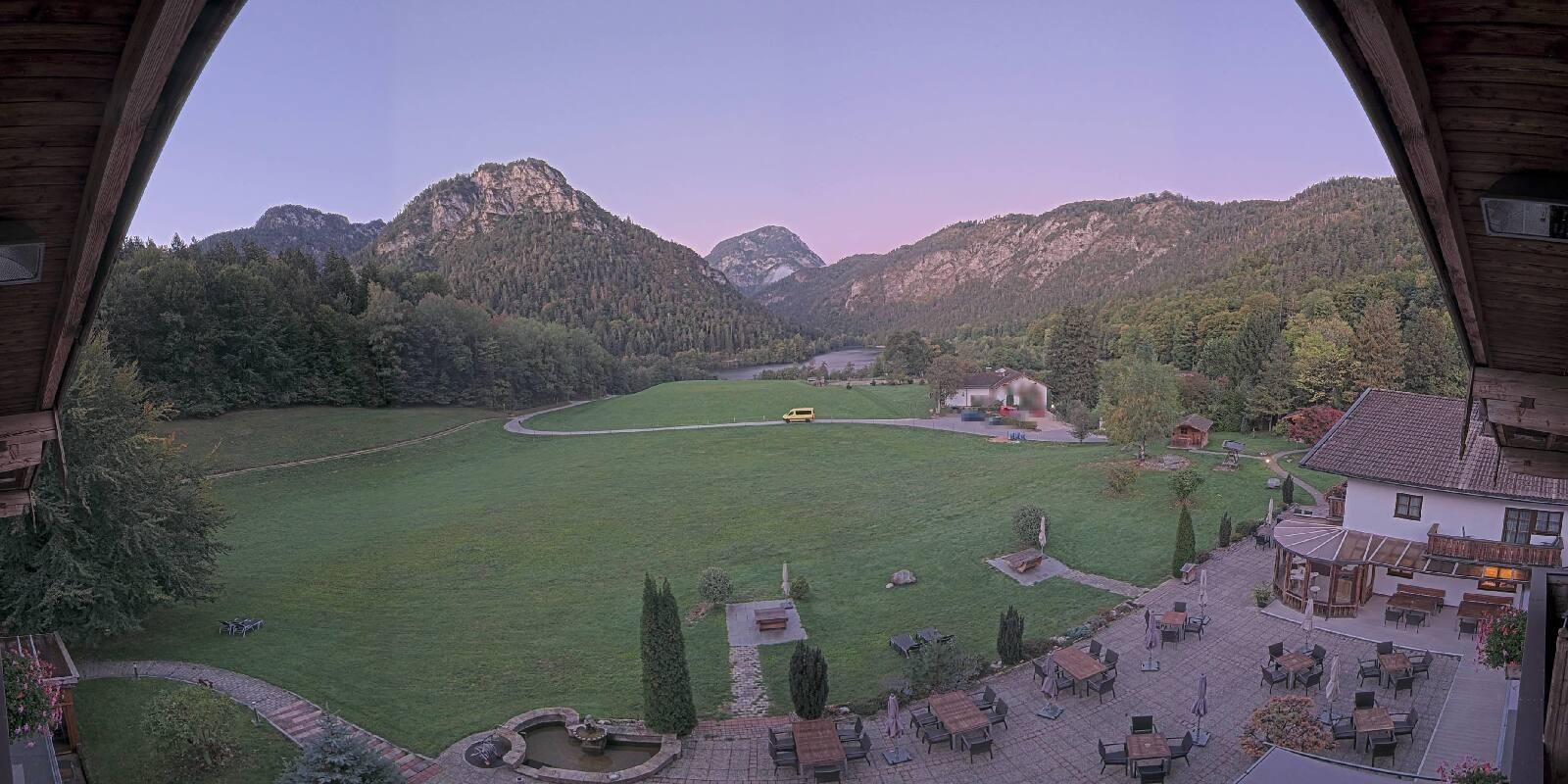Archiv Foto Webcam Bad Reichenhall: Hotel Seeblick am Thumsee