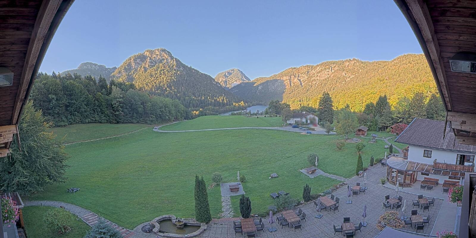 Archiv Foto Webcam Bad Reichenhall: Hotel Seeblick am Thumsee