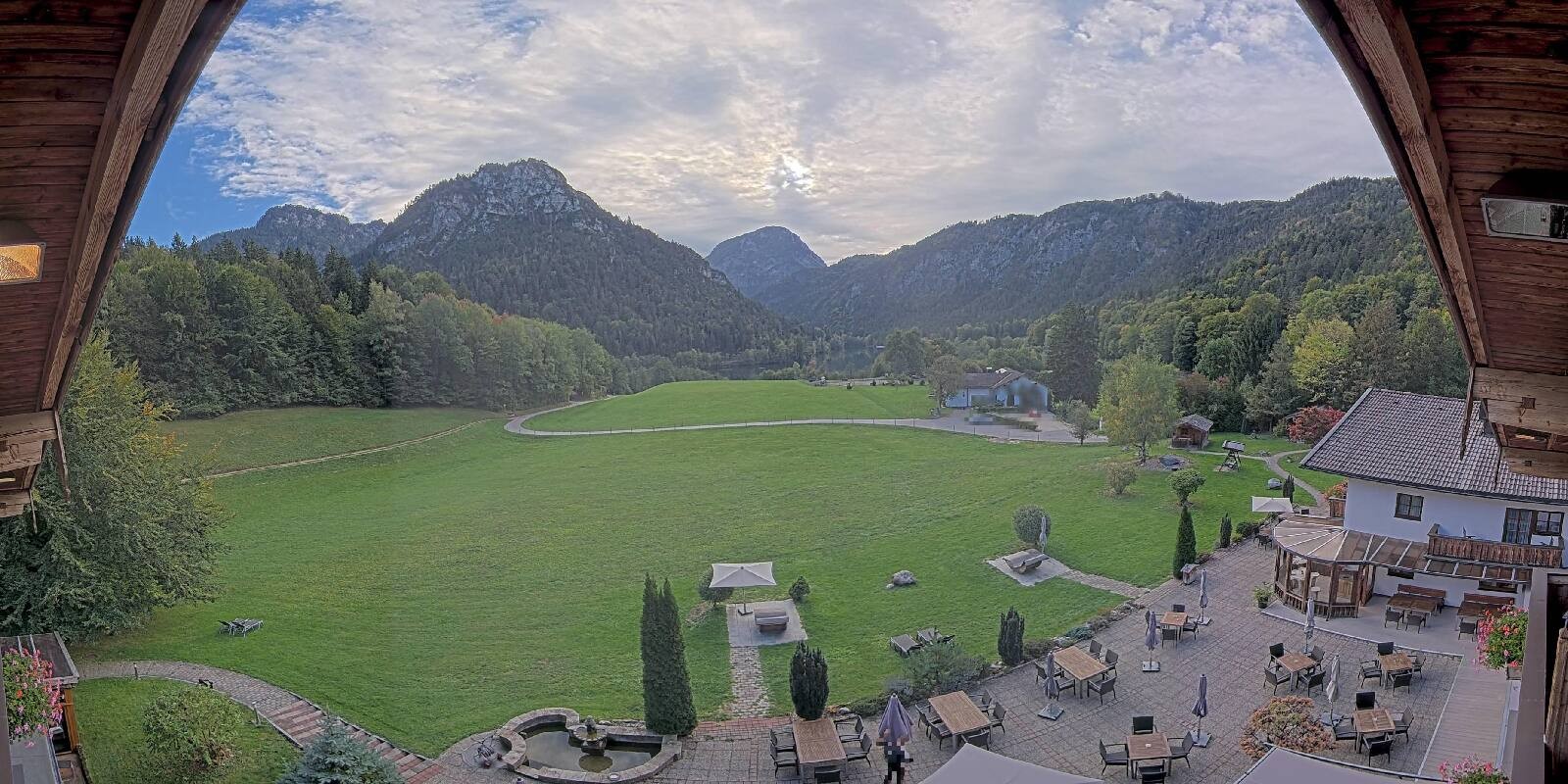 Archiv Foto Webcam Bad Reichenhall: Hotel Seeblick am Thumsee