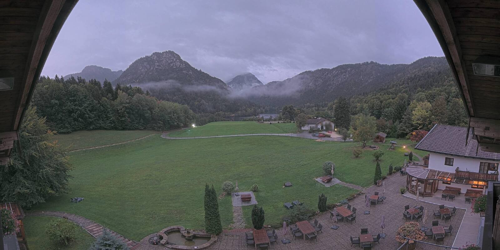 Archiv Foto Webcam Bad Reichenhall: Hotel Seeblick am Thumsee