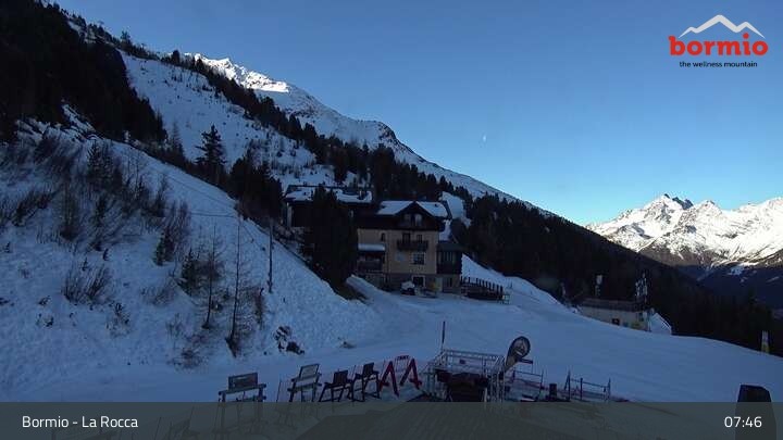 Archiv Foto Webcam Bormio: Ausblick La Rocca