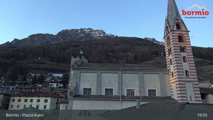 Archiv Foto Webcam Bormio: Stadtzentrum